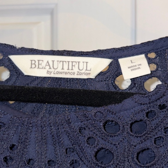 Navy Blue Embroidered - Picture 2 of 7